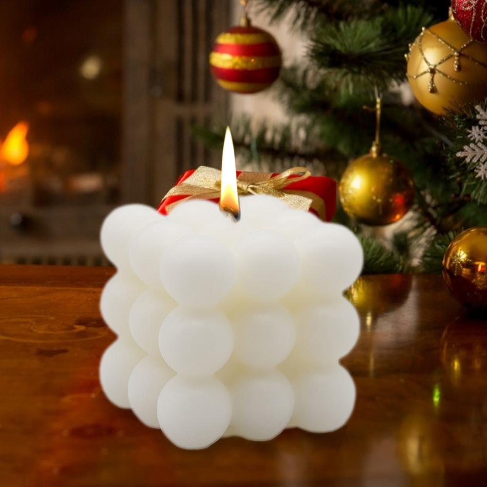 3D Magic Cube Bubble Candles DIY