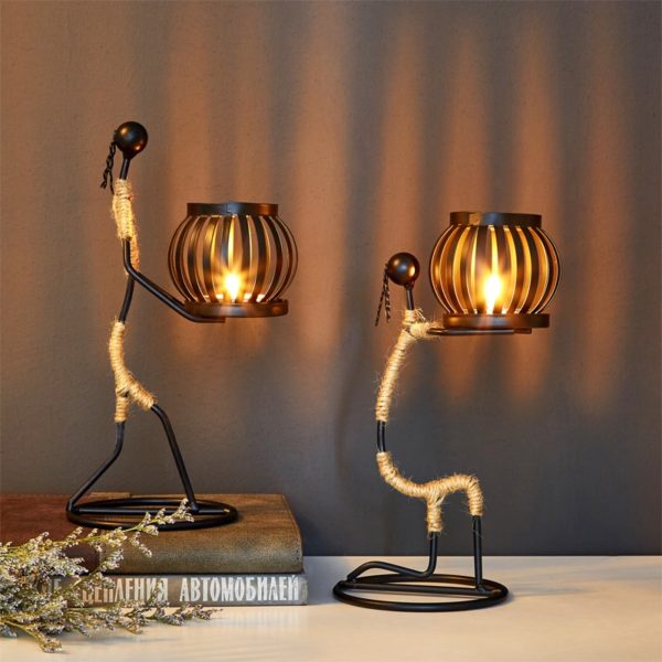 Creative People Shaped Candle Holders