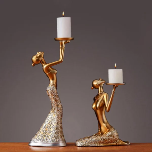 Carrysma Sculpture Candle Holders