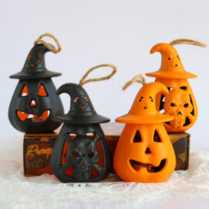 Pragmism Halloween Pumpkin Hanging Lantern